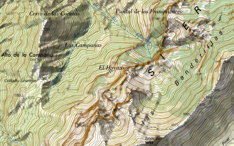El Hoyazo - El Hoyazo. Mapa
