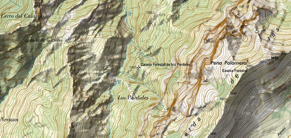 Cortijo Pardales - Cortijo Pardales. Mapa