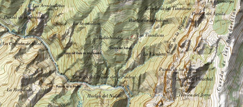 Cortijo del Tobajo - Cortijo del Tobajo. Mapa