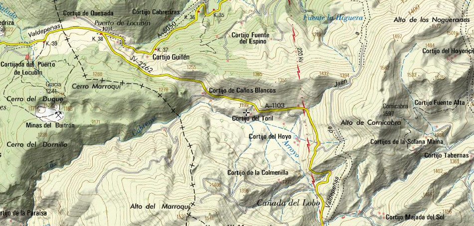 Cortijo del Toril - Cortijo del Toril. Mapa