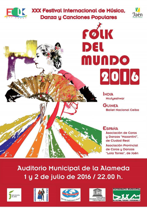 Folk del Mundo - Folk del Mundo. Cartel del 2016