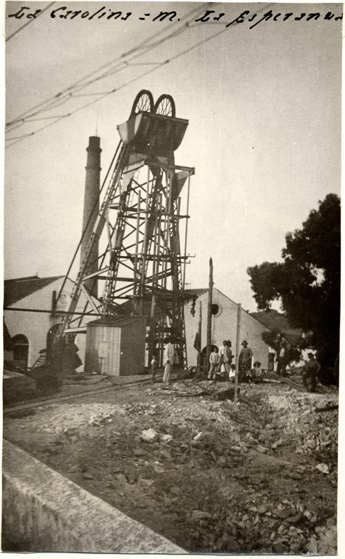 Mina La Esperanza - Mina La Esperanza. Foto antigua