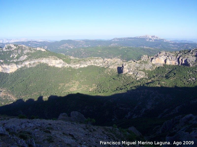 Loma del Mirandante - Loma del Mirandante. Desde Calar del Cobo