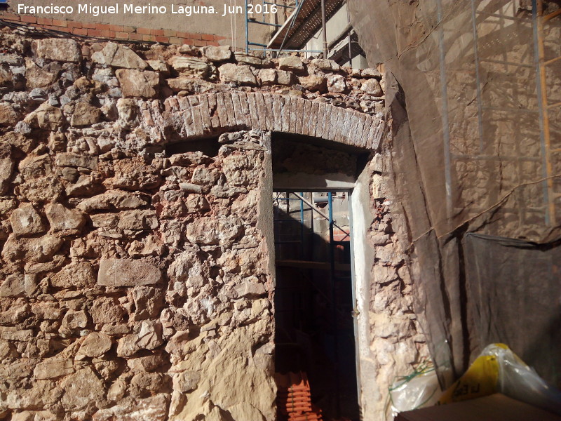 Escuela de Nias - Escuela de Nias. Puerta del patio