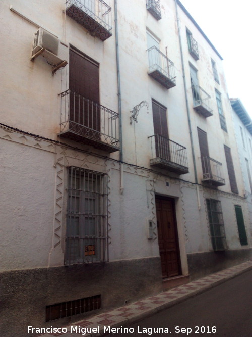 Casa de la Calle Baja de la Fuente n 37 - Casa de la Calle Baja de la Fuente n 37. Fachada