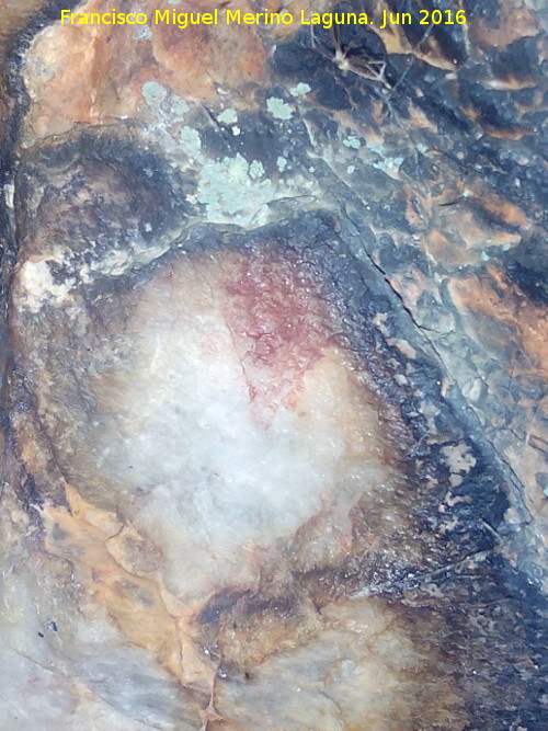 Pinturas rupestres del Abrigo del Hornillo II - Pinturas rupestres del Abrigo del Hornillo II. Punto