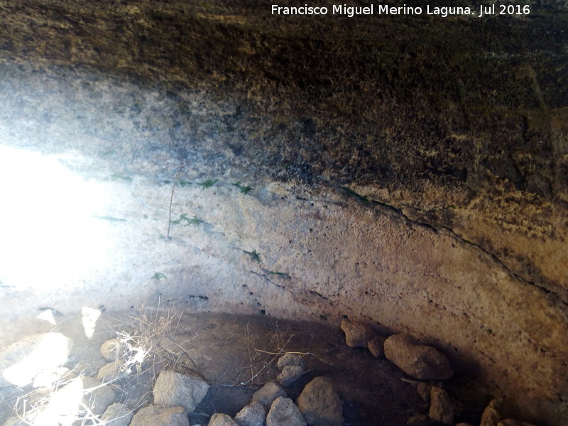 Cueva artificial de los Llanos I - Cueva artificial de los Llanos I. Interior