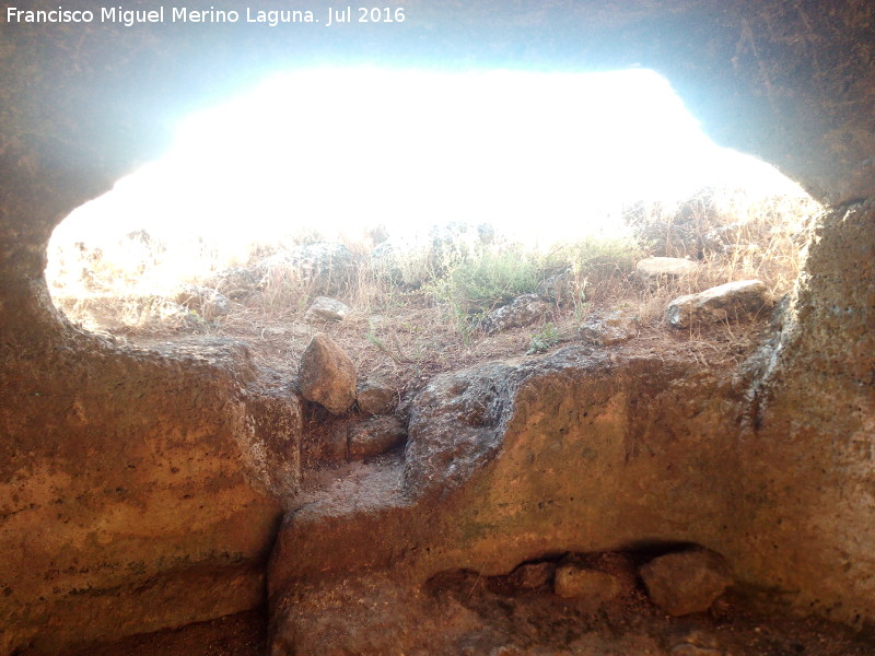 Cueva artificial de los Llanos III - Cueva artificial de los Llanos III. Entrada