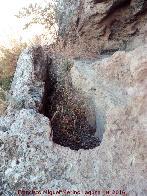 Cueva de la Sepulturas - Cueva de la Sepulturas. Tumba