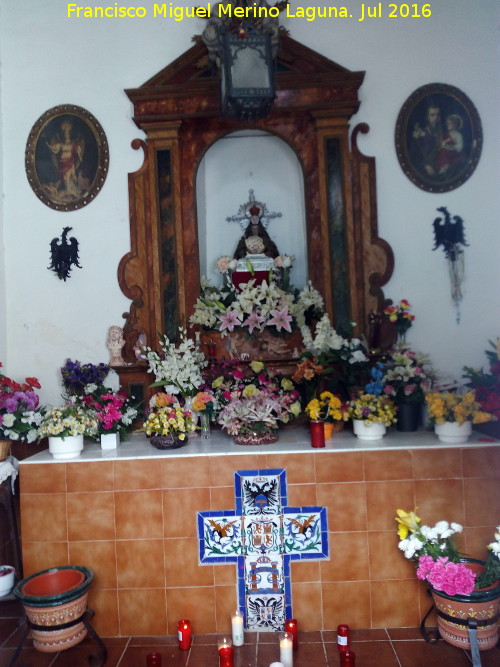 Ermita de las Angustias - Ermita de las Angustias. Interior