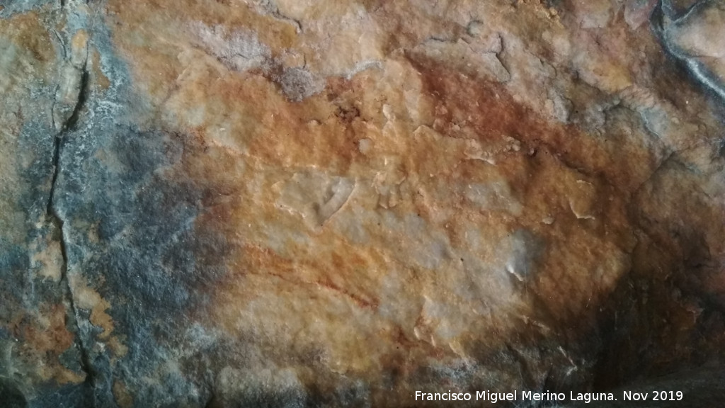 Pinturas rupestres de la Cueva de la Mina - Pinturas rupestres de la Cueva de la Mina. Pinturas inditas
