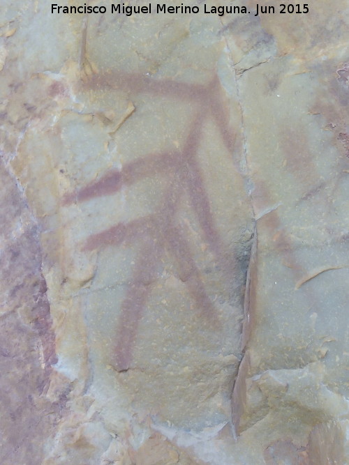 Pinturas rupestres del Barranco de la Cueva Grupo I - Pinturas rupestres del Barranco de la Cueva Grupo I. Figura