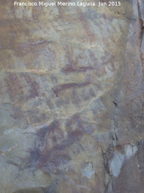 Pinturas rupestres del Barranco de la Cueva Grupo I - Pinturas rupestres del Barranco de la Cueva Grupo I. Pinturas rupestres inditas