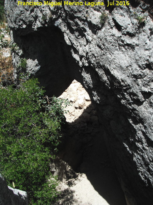 Can del Nacimiento - Can del Nacimiento. Arco de piedra