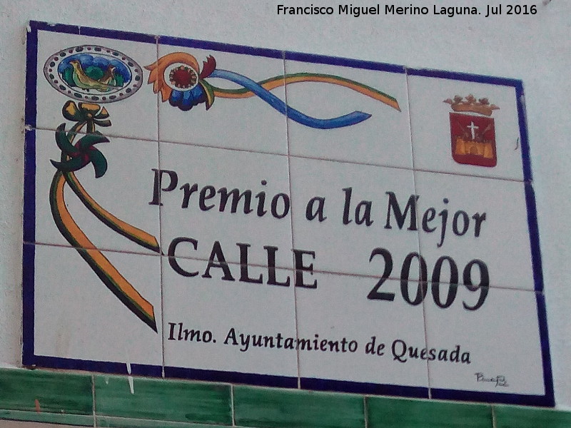 Calle Luis Valera de Mendoza - Calle Luis Valera de Mendoza. Premio a la mejor calle