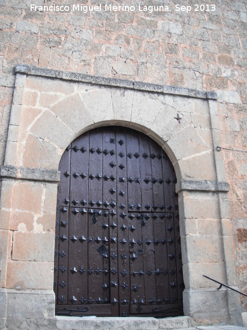 Iglesia de Santa gueda - Iglesia de Santa gueda. Portada