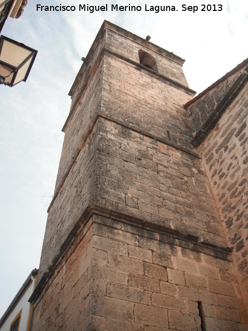 Iglesia de Santa gueda - Iglesia de Santa gueda. Torre campanario