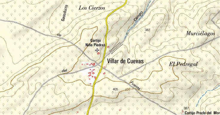 Cortijo Nio Piedras - Cortijo Nio Piedras. Mapa