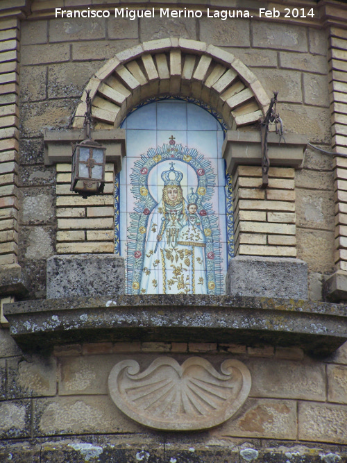 Casa de la Avenida Virgen de la Consolacin n 1 - Casa de la Avenida Virgen de la Consolacin n 1. Hornacina