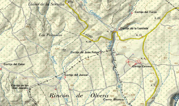 Cortijo la Mojonera - Cortijo la Mojonera. Mapa