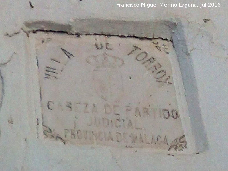 Placa del Partido Judicial - Placa del Partido Judicial. 