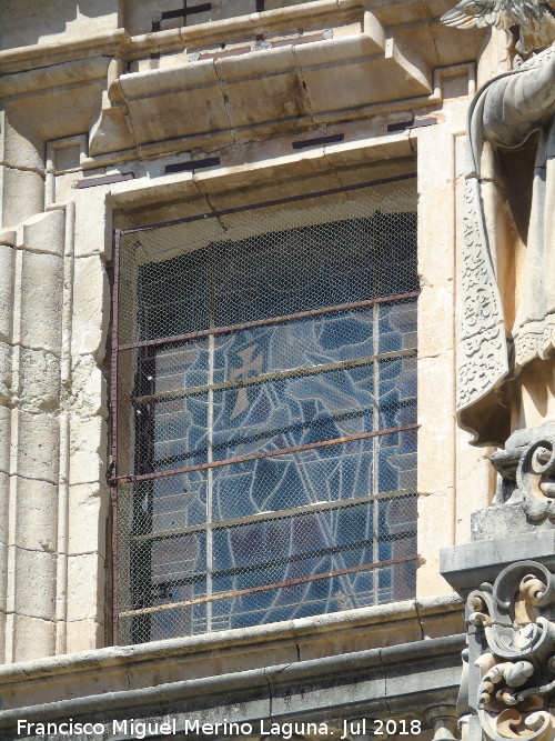 Catedral de Jaén. Vidrieras - Catedral de Jaén. Vidrieras. Vidriera