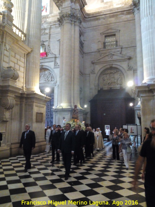 Catedral de Jan. Procesin claustral de la Virgen de la Antigua - Catedral de Jan. Procesin claustral de la Virgen de la Antigua. 