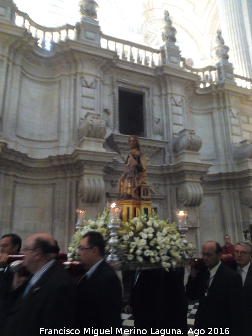 Catedral de Jan. Procesin claustral de la Virgen de la Antigua - Catedral de Jan. Procesin claustral de la Virgen de la Antigua. 