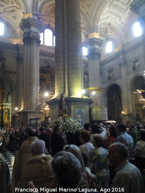 Catedral de Jan. Procesin claustral de la Virgen de la Antigua - Catedral de Jan. Procesin claustral de la Virgen de la Antigua. 