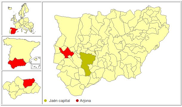 Arjona - Arjona. Localizacin