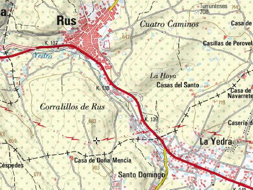 Caracol Etrusco - Caracol Etrusco. Mapa