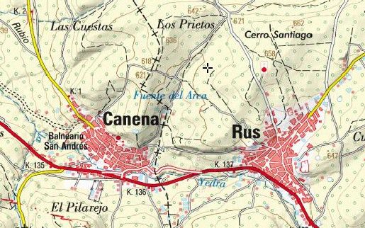 Caracol del Tejn - Caracol del Tejn. Mapa