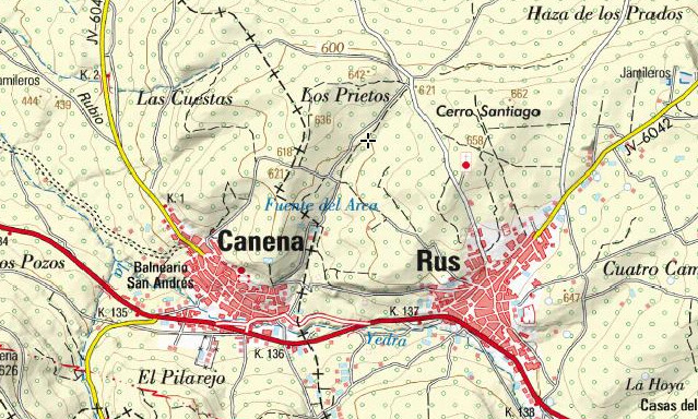 Caracol Caminero - Caracol Caminero. Mapa