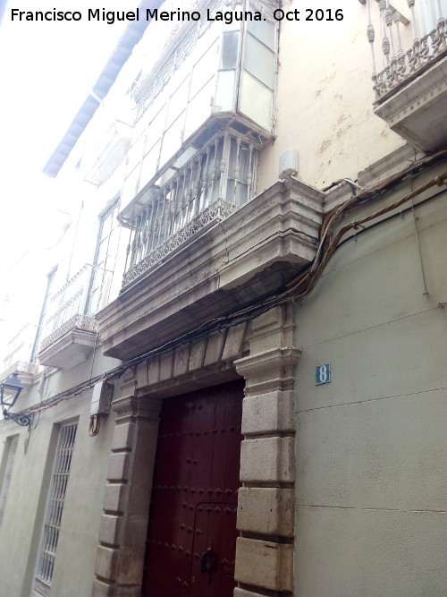 Casa de la Calle Prncipe Alfonso n 8 - Casa de la Calle Prncipe Alfonso n 8. Portada