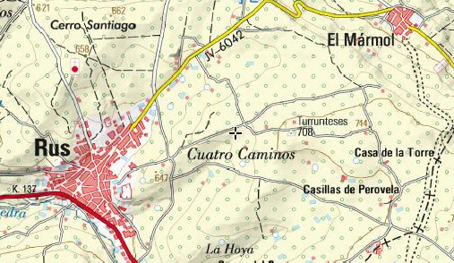 Caracol Quemado - Caracol Quemado. Mapa