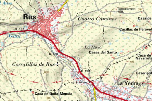 Caracol Hortelano - Caracol Hortelano. Mapa