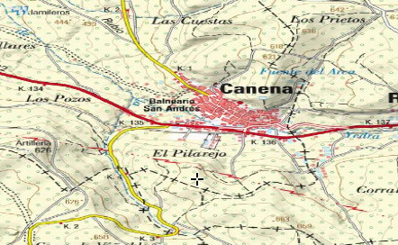 Caracol Empadronado - Caracol Empadronado. Mapa