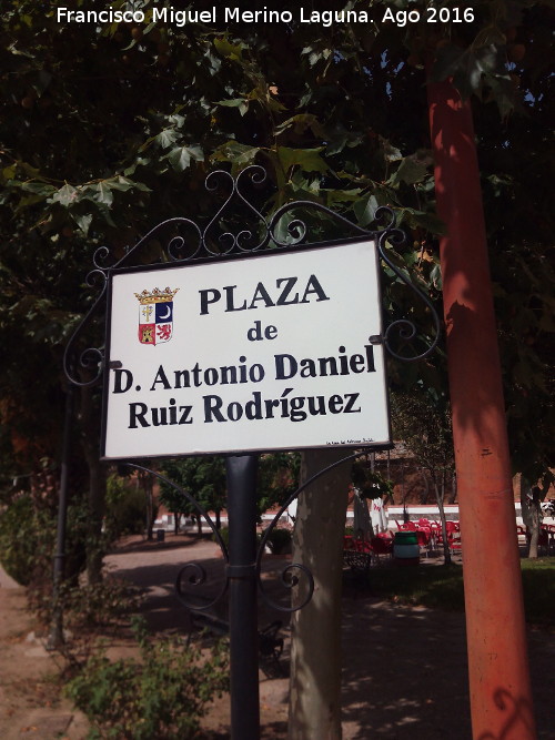 Plaza Don Antonio Daniel Ruiz Rodrguez - Plaza Don Antonio Daniel Ruiz Rodrguez. 