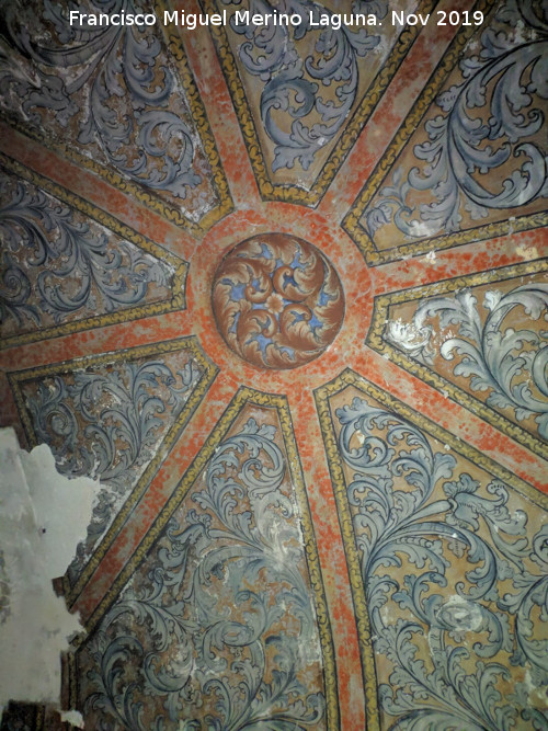 Ermita de San Torcuato - Ermita de San Torcuato. Frescos en la bveda simulando una cpula