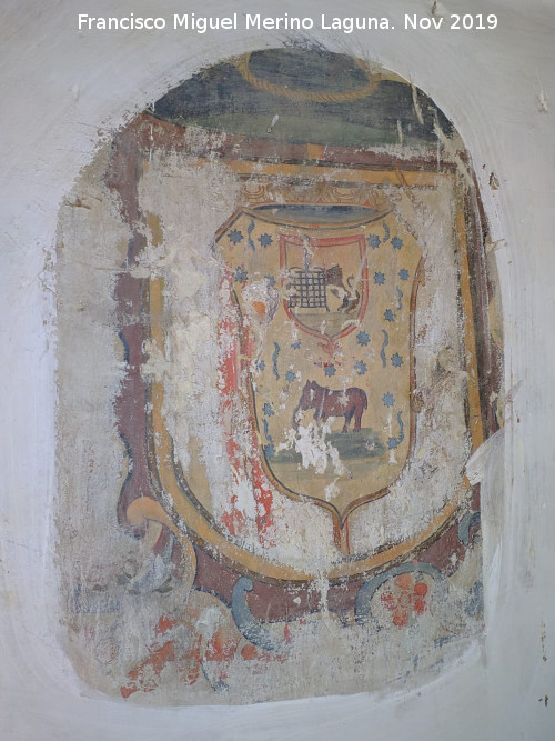 Ermita de San Torcuato - Ermita de San Torcuato. Escudo