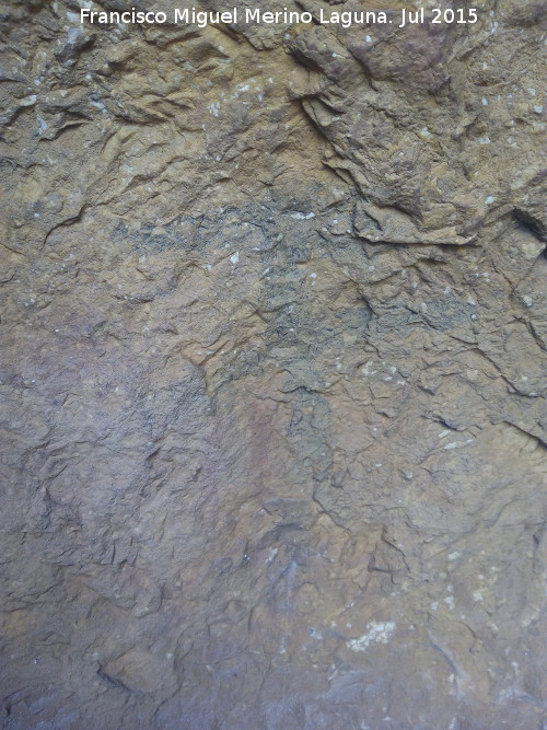 Pinturas rupestres del Abrigo de los Caones II - Pinturas rupestres del Abrigo de los Caones II. 
