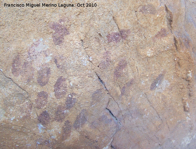 Pinturas rupestres de la Cueva de la Higuera - Pinturas rupestres de la Cueva de la Higuera. Puntos