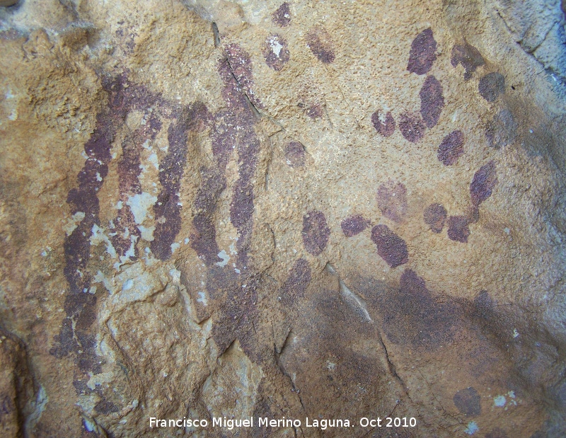 Pinturas rupestres de la Cueva de la Higuera - Pinturas rupestres de la Cueva de la Higuera. 