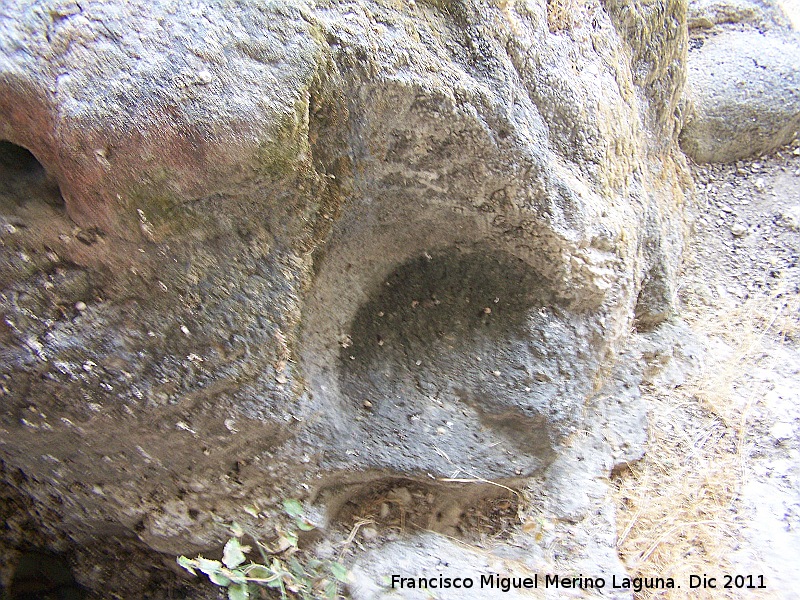 Pinturas rupestres de la Cueva de los Molinos - Pinturas rupestres de la Cueva de los Molinos. Molino