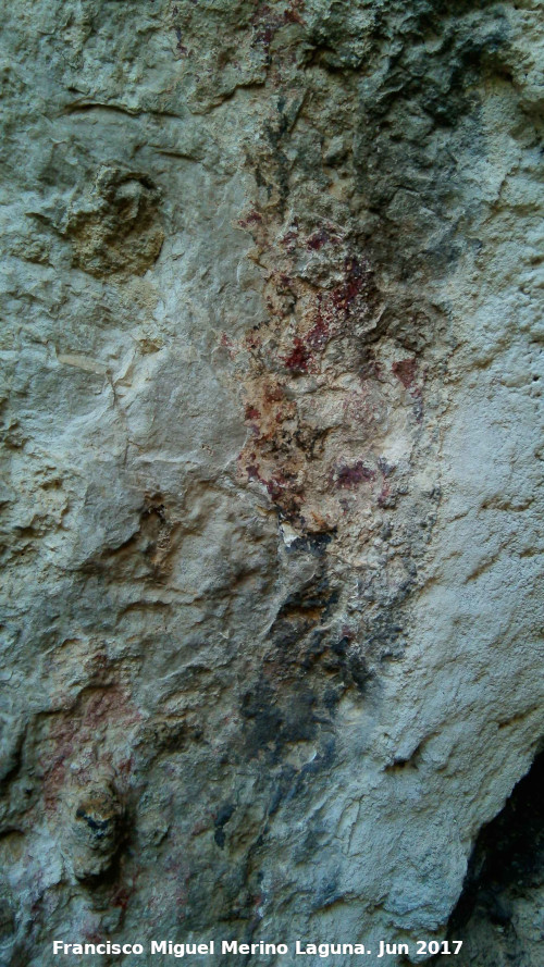 Pinturas rupestres de la Cueva de los Molinos - Pinturas rupestres de la Cueva de los Molinos. Grupo II