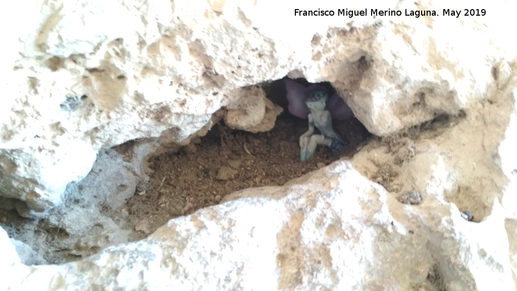 Pinturas rupestres de la Cueva de los Molinos - Pinturas rupestres de la Cueva de los Molinos. Hada