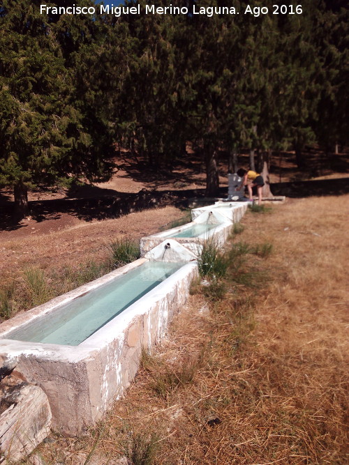 Fuente del Collado del Ojuelo - Fuente del Collado del Ojuelo. 