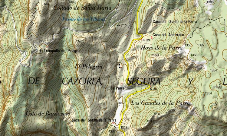 Cortijo Pelegrn - Cortijo Pelegrn. Mapa