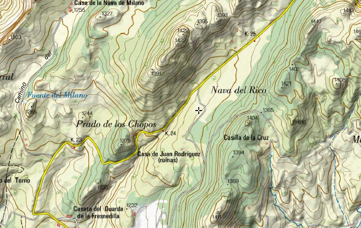 Era de la Nava del Rico - Era de la Nava del Rico. Mapa