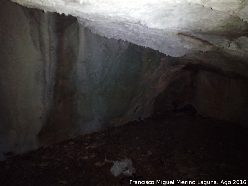 Cueva del Agrin - Cueva del Agrin. Interior